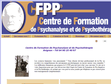 Tablet Screenshot of formation-psy-france.com